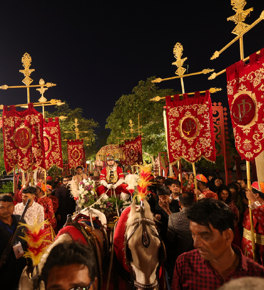 A Baraat That Owns the Streets